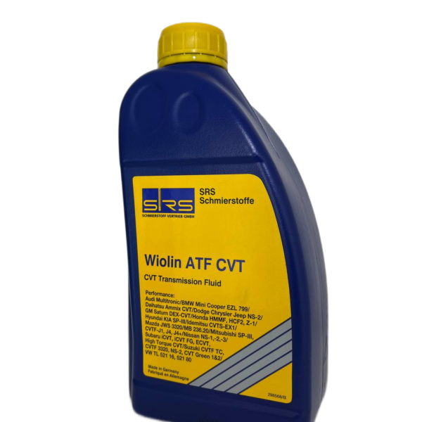 SRS Масло трансмиссионное Wiolin ATF CVT (ЖЕЛТАЯ) 1л п-22