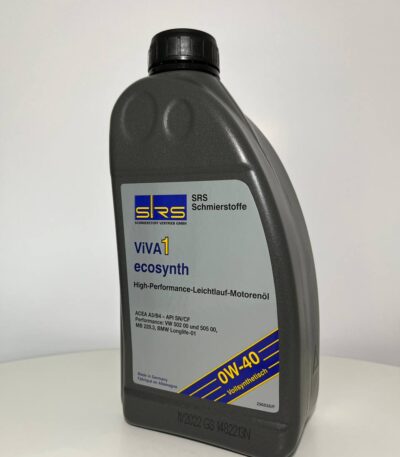 SRS Масло моторное VIVA 1 ecosynth 0W-40 1л п