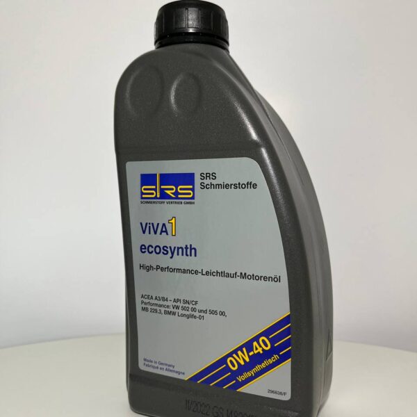 SRS Масло моторное VIVA 1 ecosynth 0W-40 1л п