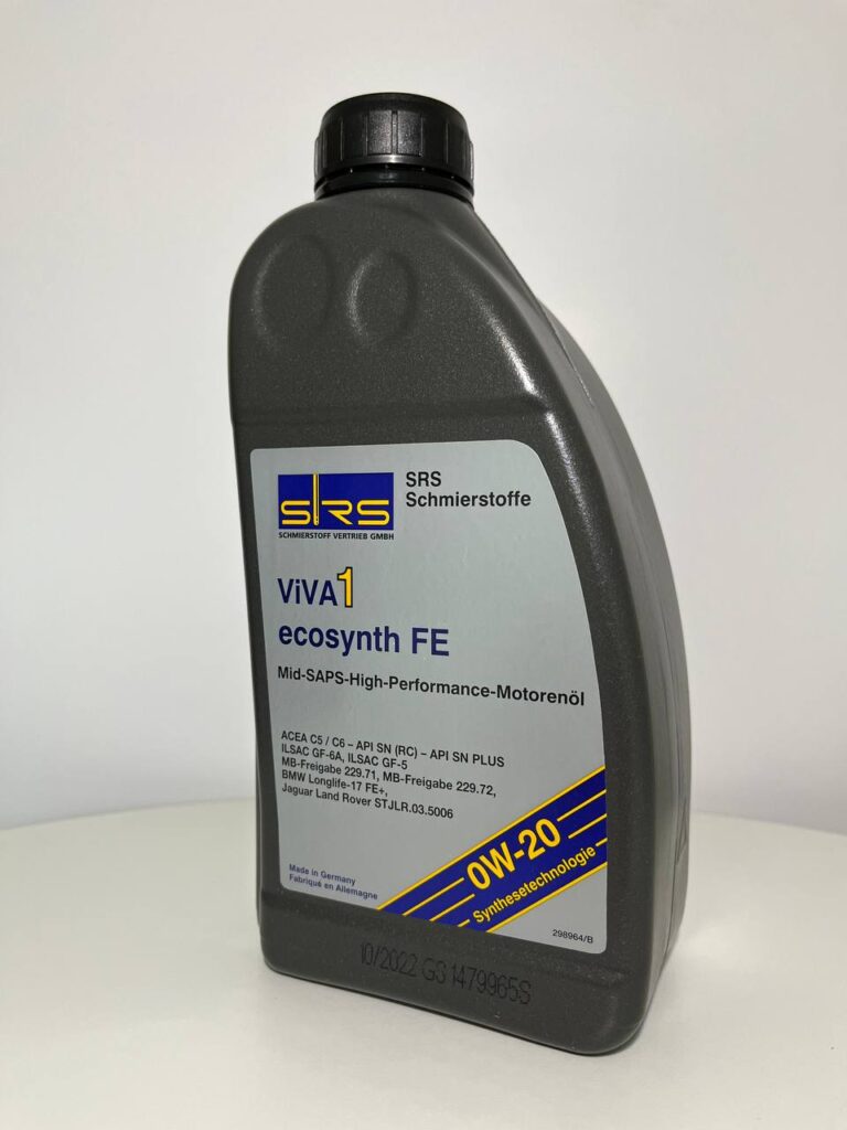 SRS Масло моторное VIVA 1 ecosynth FE 0W-20 1л п