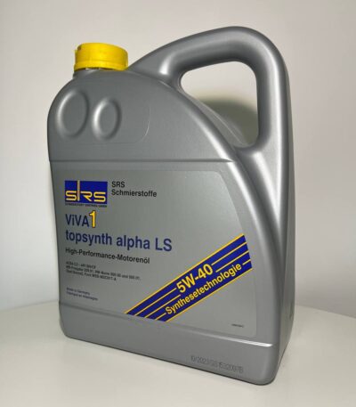 SRS Масло моторное VIVA 1 topsynth alpha LS 5W-40 4л п