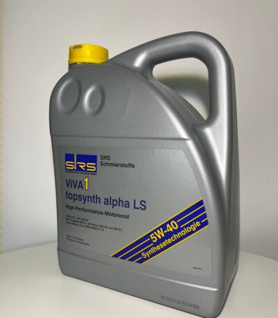 SRS Масло моторное VIVA 1 topsynth alpha LS 5W-40 5л п