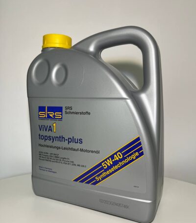 SRS Масло моторное VIVA 1 topsynth Plus 5W-40 4л
