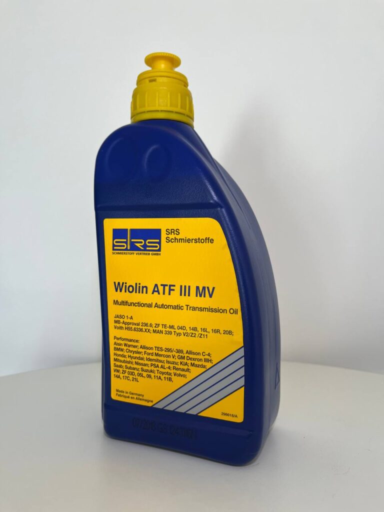 SRS Масло трансмиссионное Wiolin ATF III MV (ЖЕЛТАЯ) 1л